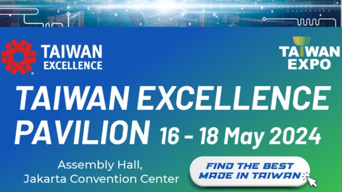 Taiwan Excellence Pavilion @ Taiwan Expo 2024 in Indonesia