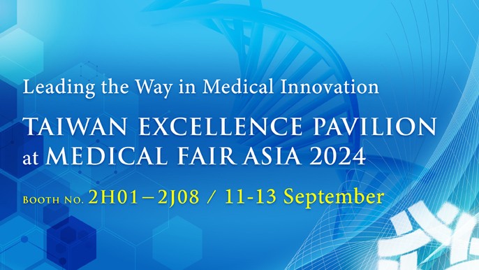 Taiwan Excellence Pavilion at Medical Fair Asia 2024