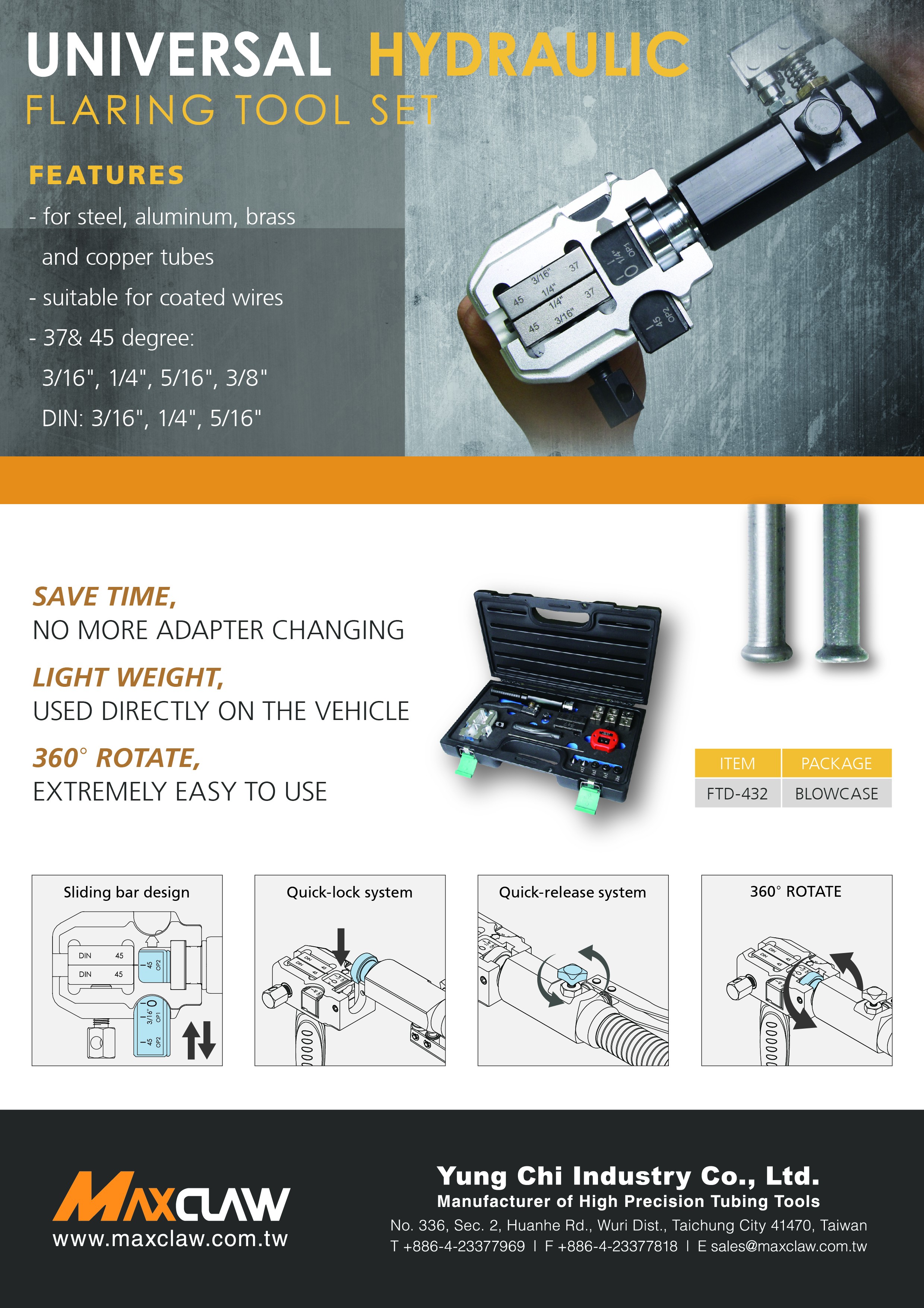 Hydraulic Flaring Tool 3