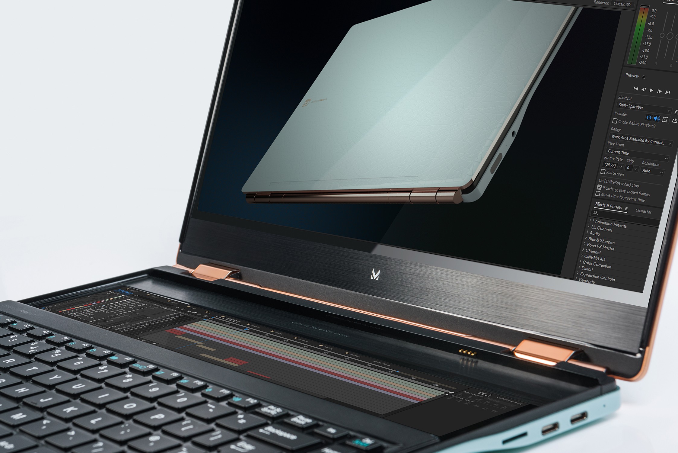 MAGNETO Dual Laptop 2