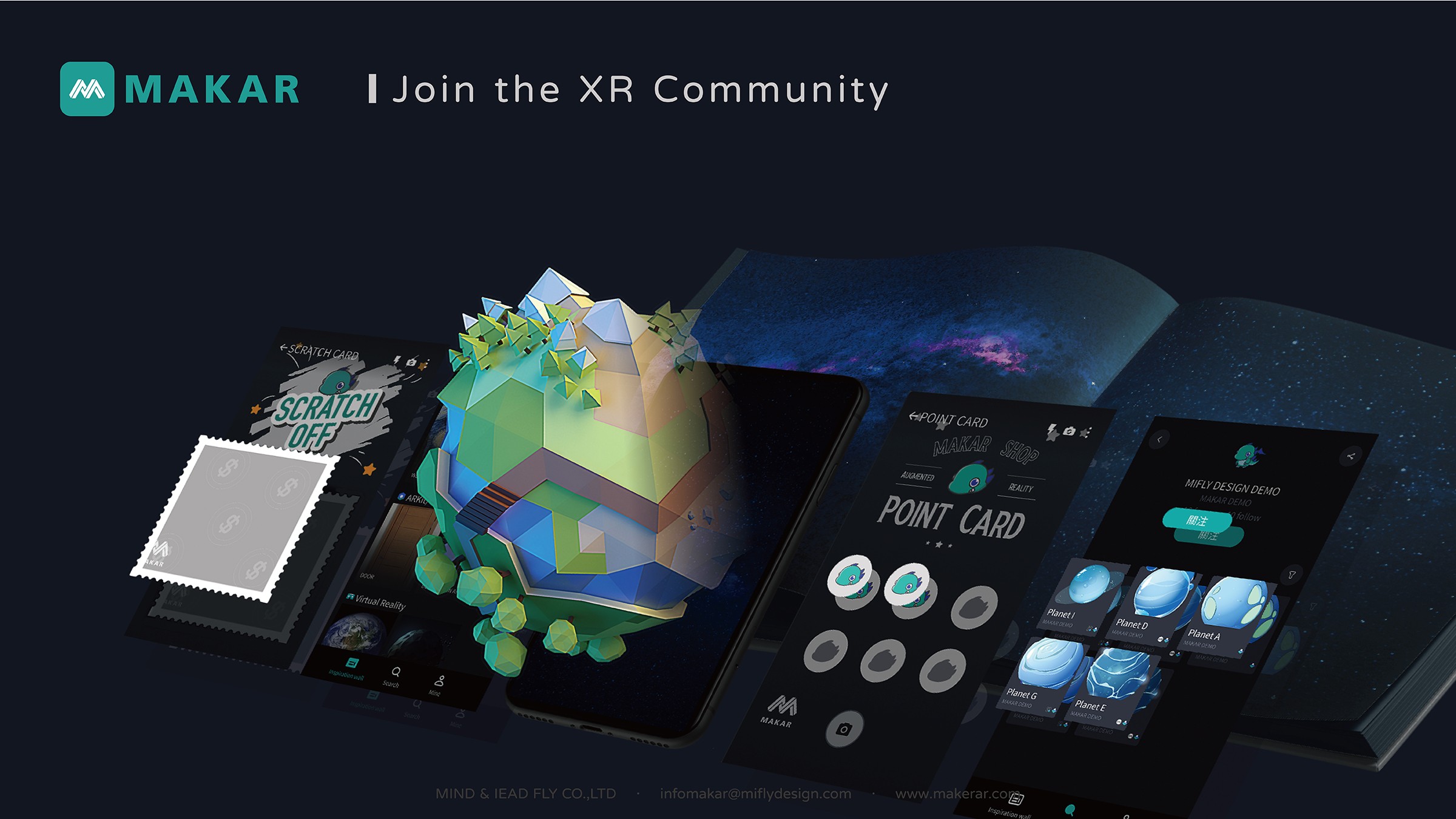 MAKAR, an AR/VR builder no-code platform. 5