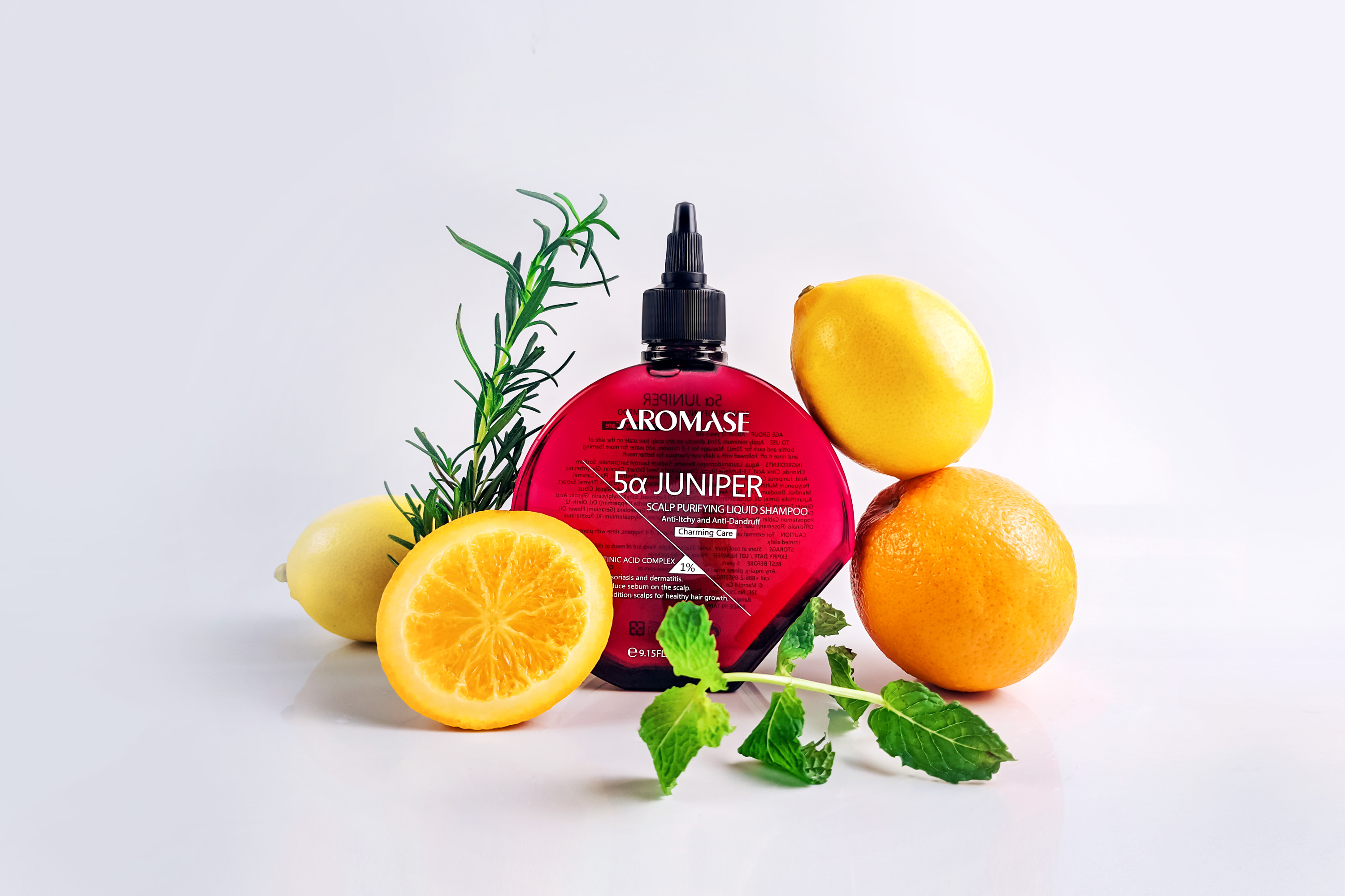 AROMASE 5α Juniper Scalp Purifying Liquid Shampoo (Charming Care) 260mL 3