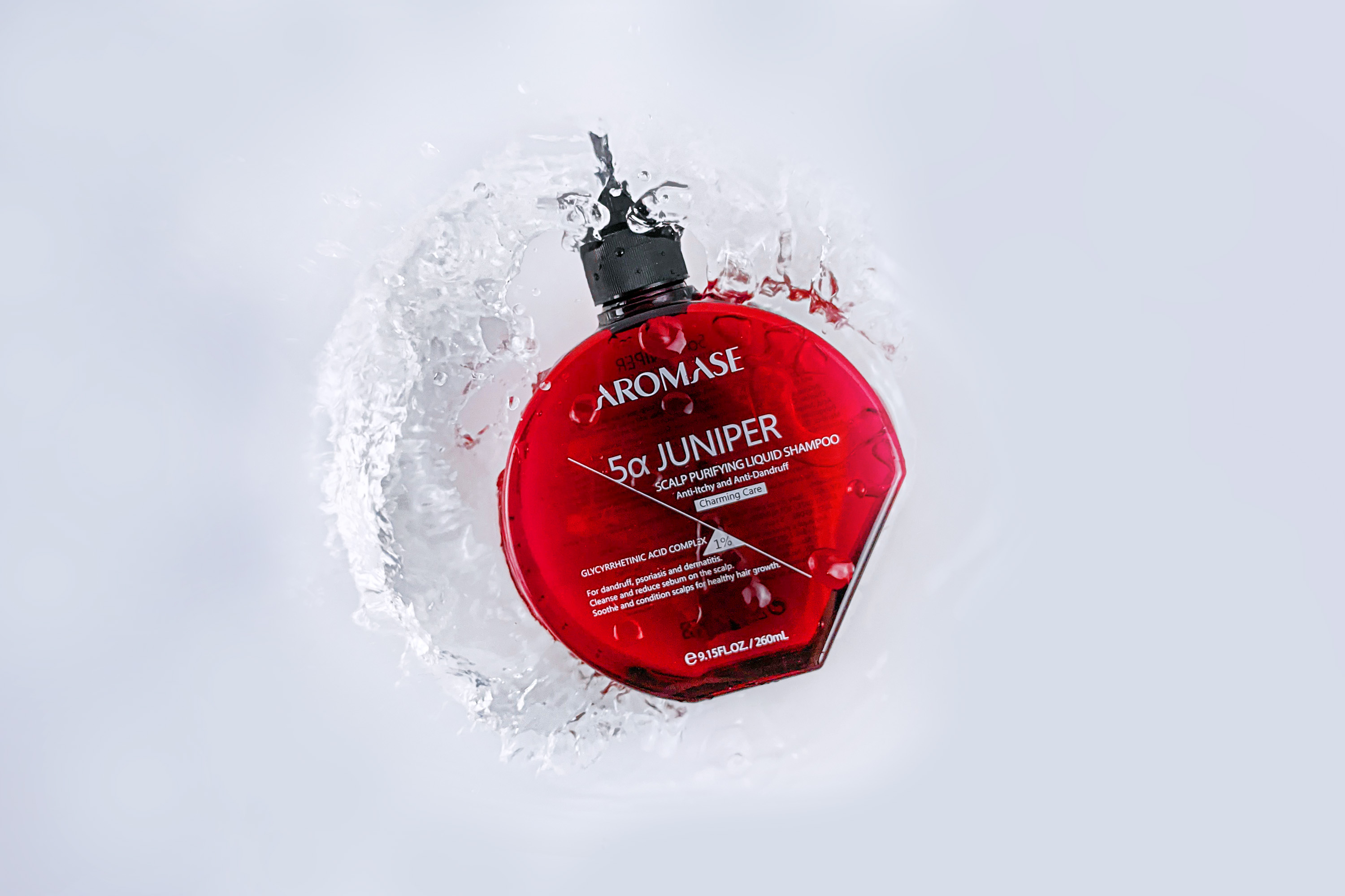 AROMASE 5α Juniper Scalp Purifying Liquid Shampoo (Charming Care) 260mL 4