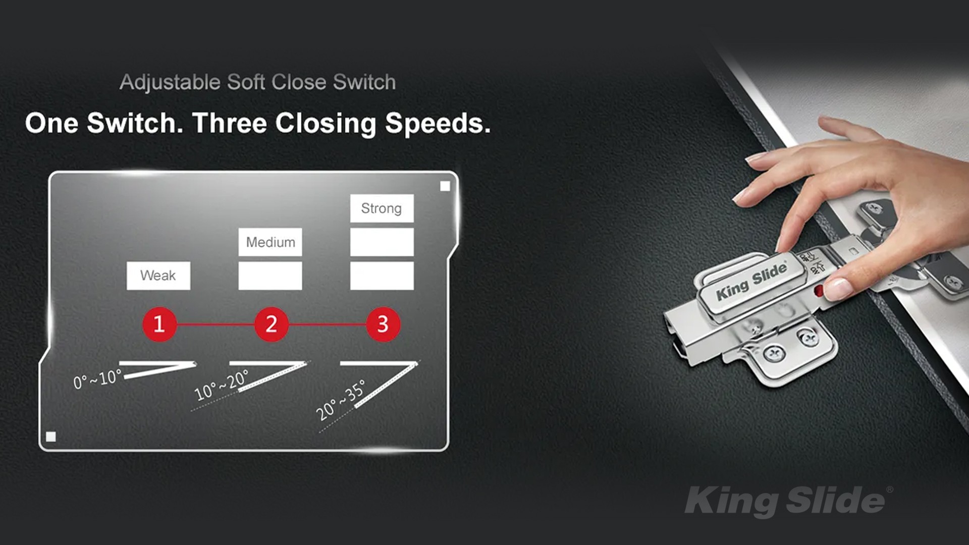 Adjustable Concealed Soft-Close Hinges 2