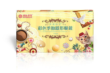 美麗秘密彩色季拋隱形眼鏡 / 永勝光學股份有限公司
