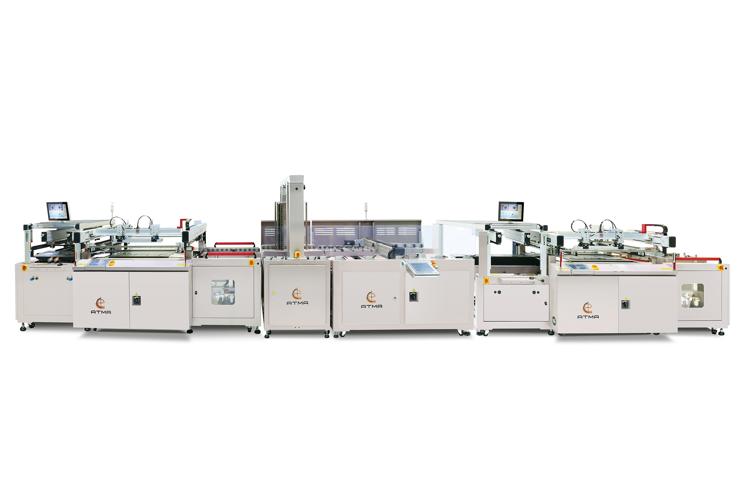 Fully Automatic Legend Screen Printing Line
