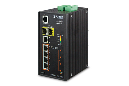 産業用Modbus4ポート60W PoEマネージドスイッチ  / 普萊徳科技股份有限公司(PLANET Technology Corporation)