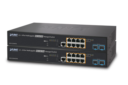 次世代2.5G PoE + 10G 光ファイバーマネージドスイッチ / 普萊徳科技股份有限公司(PLANET Technology Corporation)