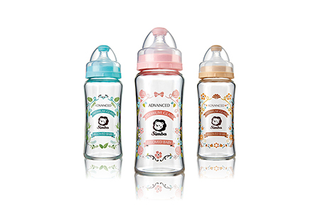 Crystal Romance Glass Feeding Bottle / SONISON BABY PRODUCTS CO., LTD.