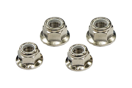 Prevailing torque type hexagon nuts with flange / Jing Fong industry Co ., Ltd.