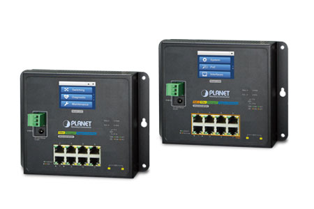 カラータッチパネル搭載フラット型マネージドスイッチシリーズ / 普萊徳科技股份有限公司(PLANET Technology Corporation)