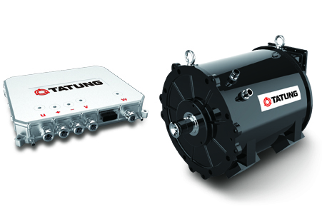 IE5 ultra premium eff. powertrain for large e-bus / Tatung Company