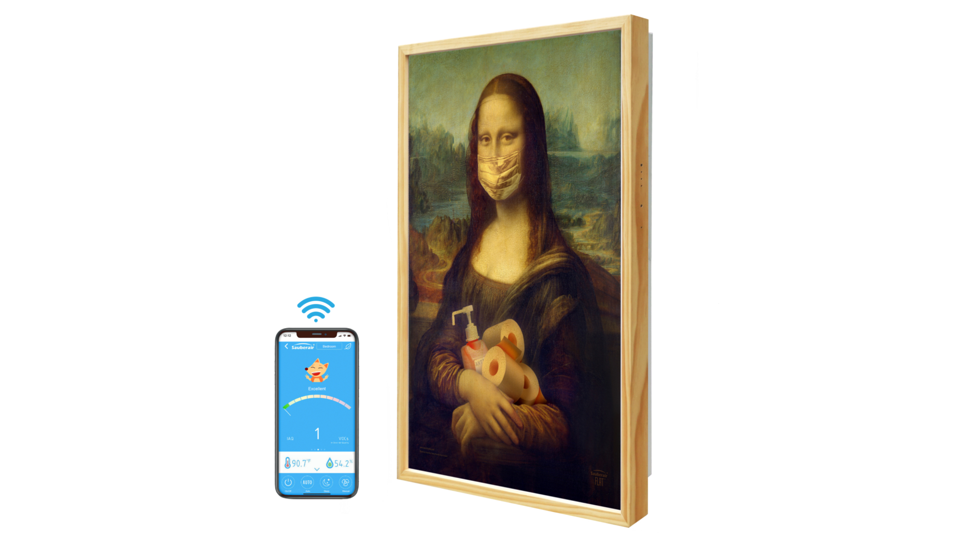 Picture Frame, Wall Type, Air Purifier