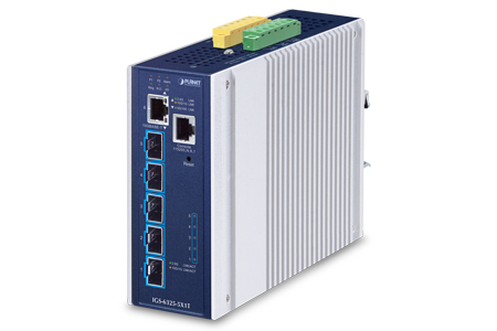 Industrial 10G SFP+ Managed Fiber Switch / PLANET Technology Corporation