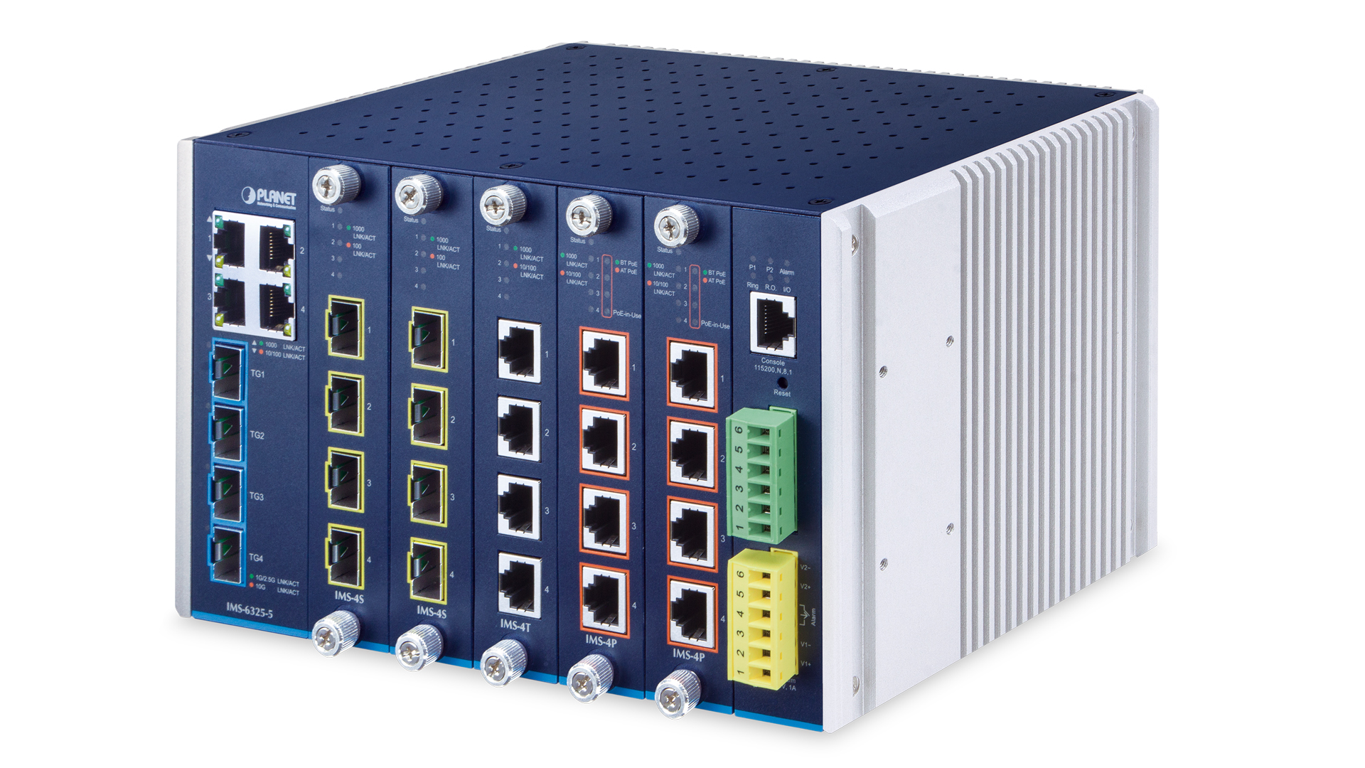 産業用モジュラー10インチラックマウントマネージドスイッチ / 普萊徳科技股份有限公司(PLANET Technology Corporation)