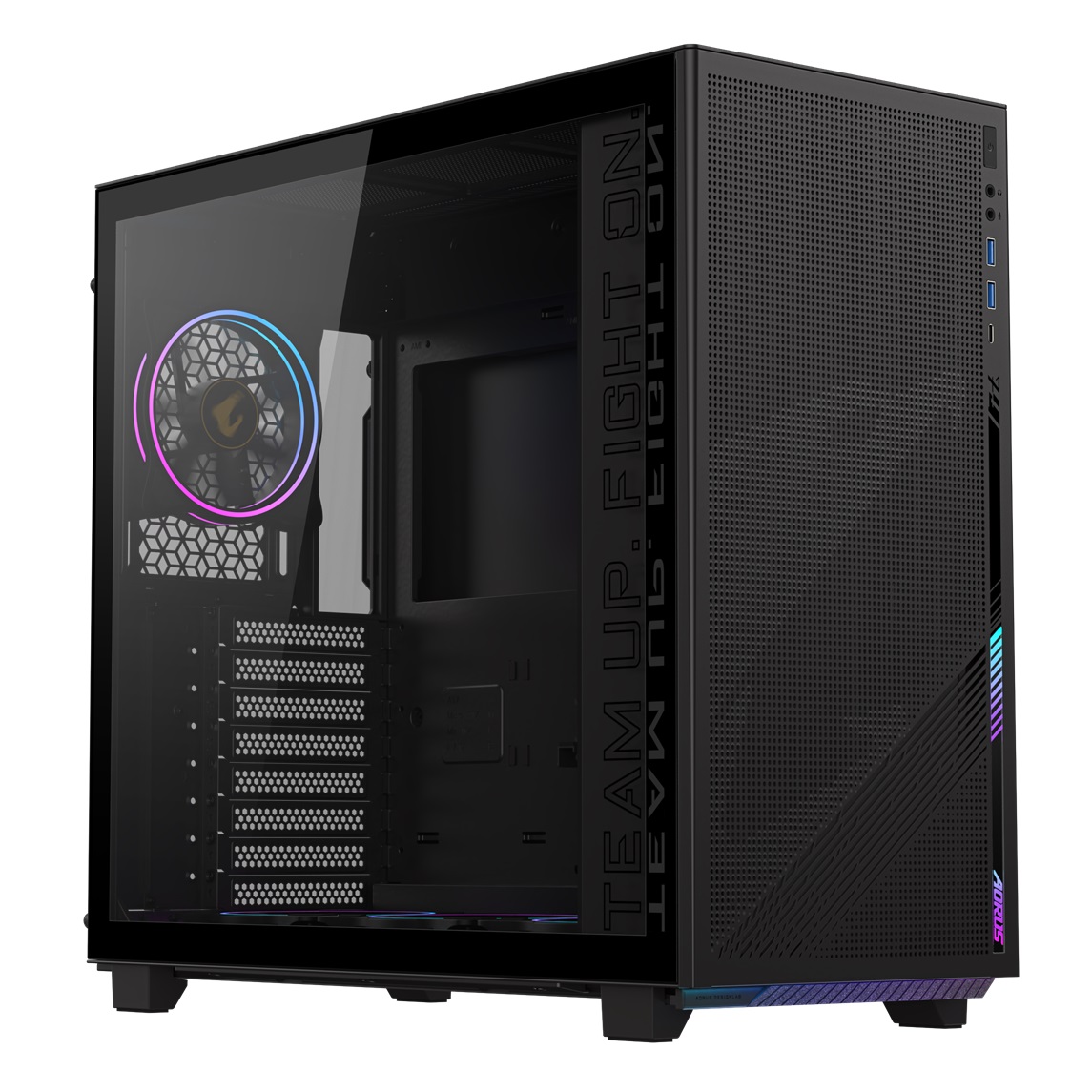技嘉 AORUS C400 GLASS 電競機殼 / 技嘉科技股份有限公司