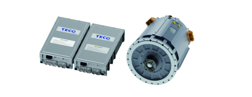 Dual-drive six-phase high-power power system for EV-Bus / TECO ELECTRIC & MACHINERY CO., LTD.