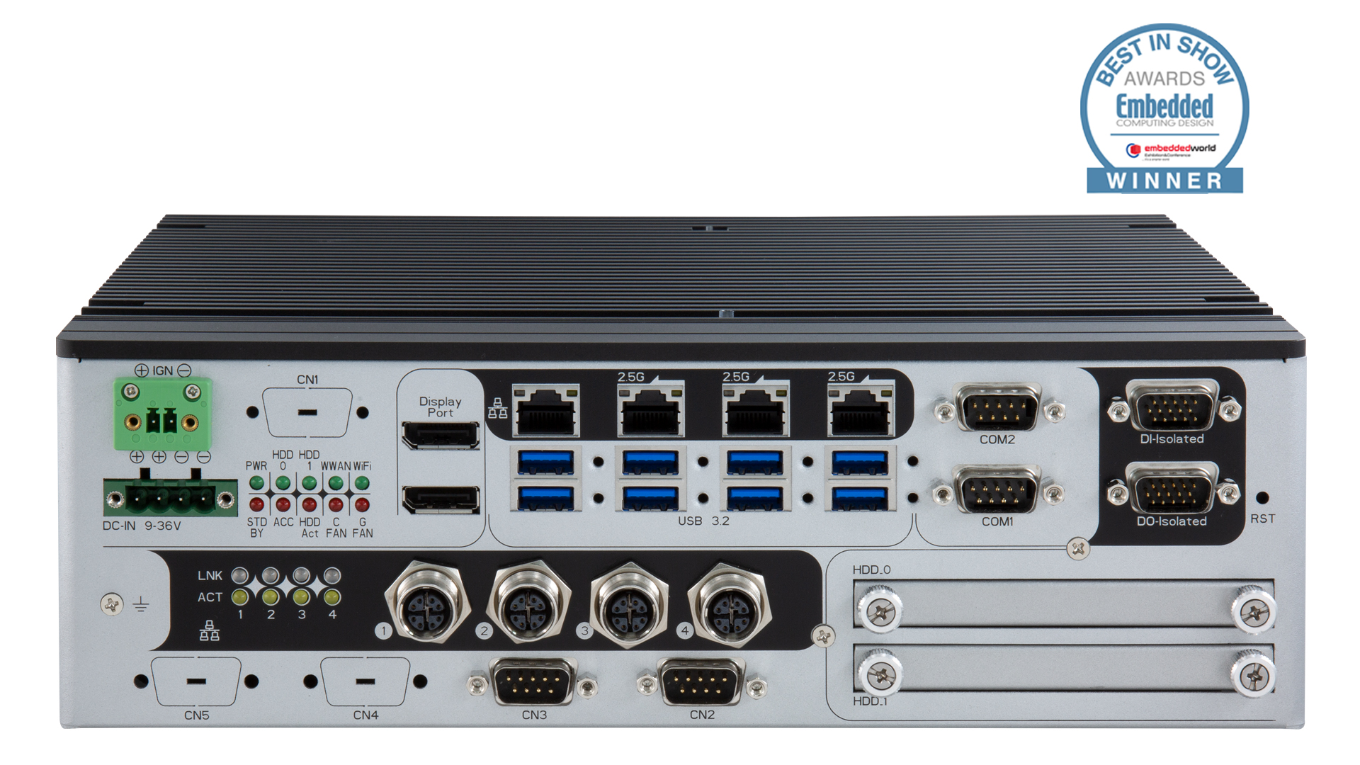 Intel® 14th / 13th Gen. Core™ Fanless Edge AI Computer supporting NVIDIA® RTX A2000 GPU