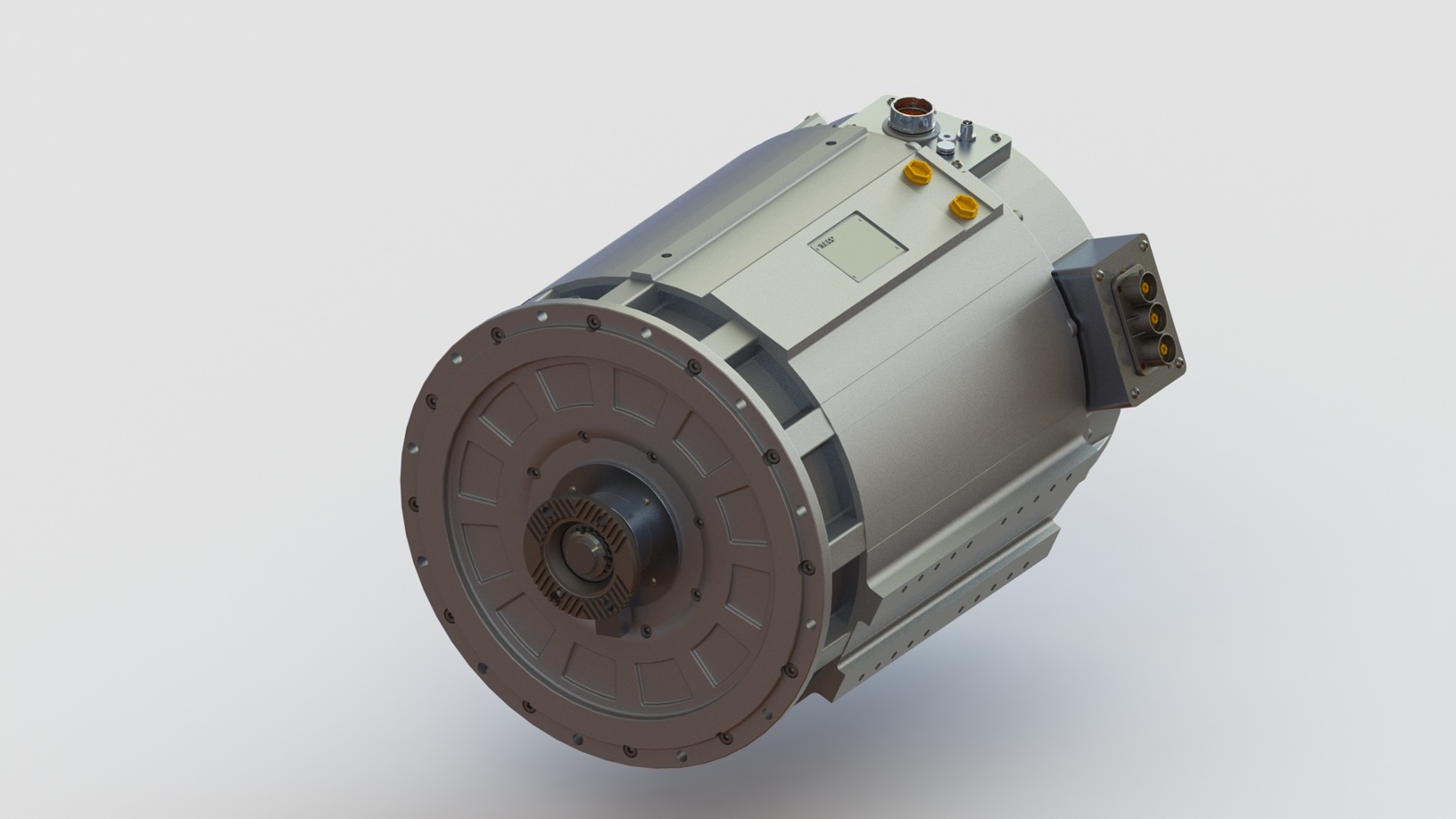 Direct Drive Electric Motor for Mid-Bus Application / TECO ELECTRIC & MACHINERY CO., LTD.