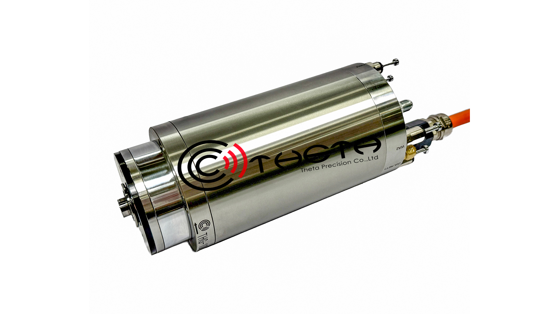 Intelligent built-in ultra-high-speed grinding spindle with coolant through spindle