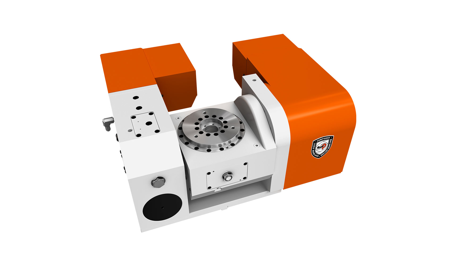 Energy-saving digital five-axis rotary table