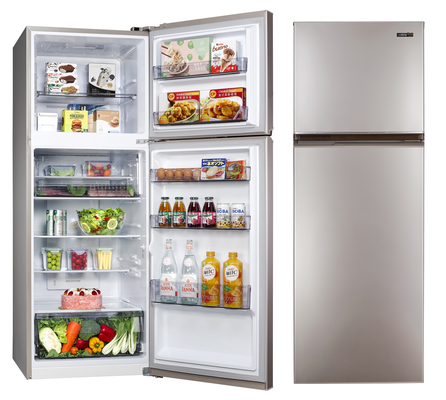 Xingmeiman Steel plate Inverter refrigerator