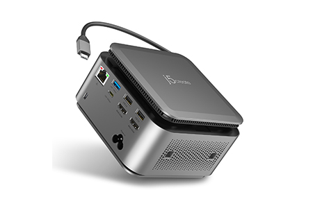 USB-C 14合1全能雙4K充電擴充基座 / 凱捷國際科技股份有限公司