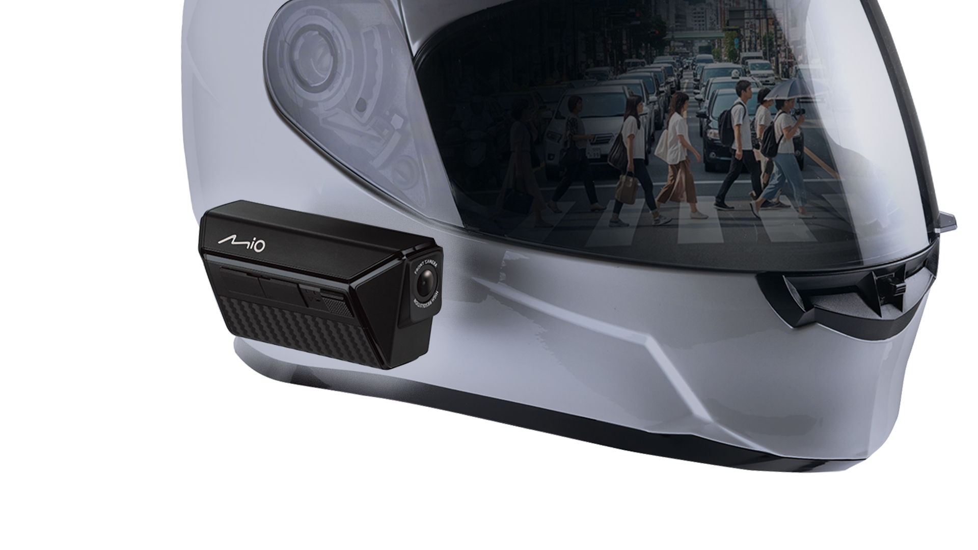 MiVue MP45 2K+2K HDR Long-time Recording EIS Rider Cam