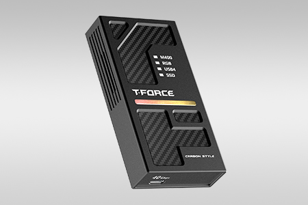 T-FORCE M400 RGB USB4 外接式固態硬碟-十銓科技股份有限公司