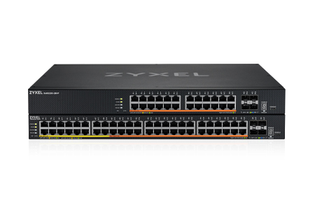 24/48-port GbE and 2.5G L3 Access Switch with 4 10G Uplink / Zyxel Communications Corporation
