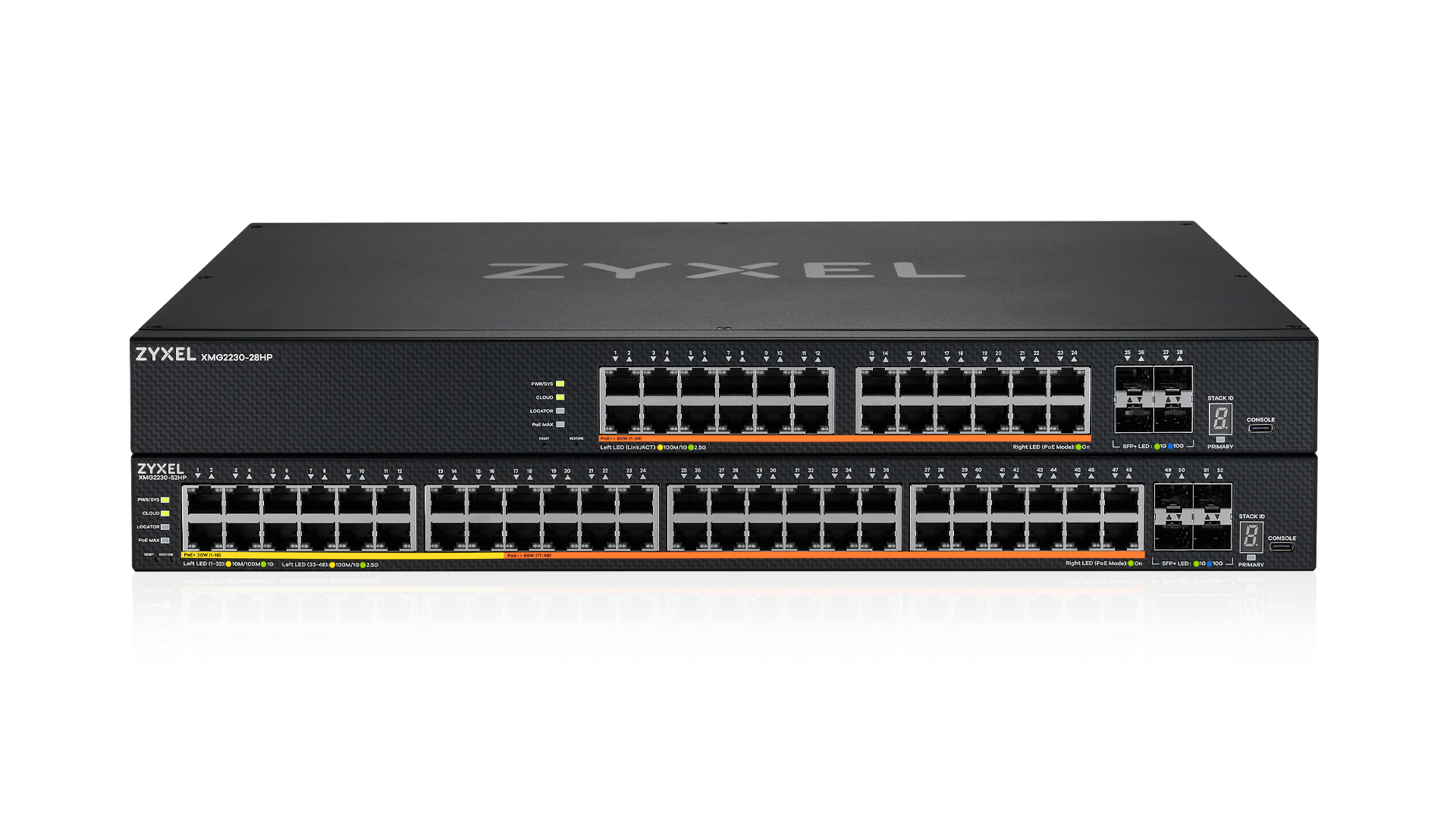 24/48-port GbE and 2.5G L3 Access Switch with 4 10G Uplink