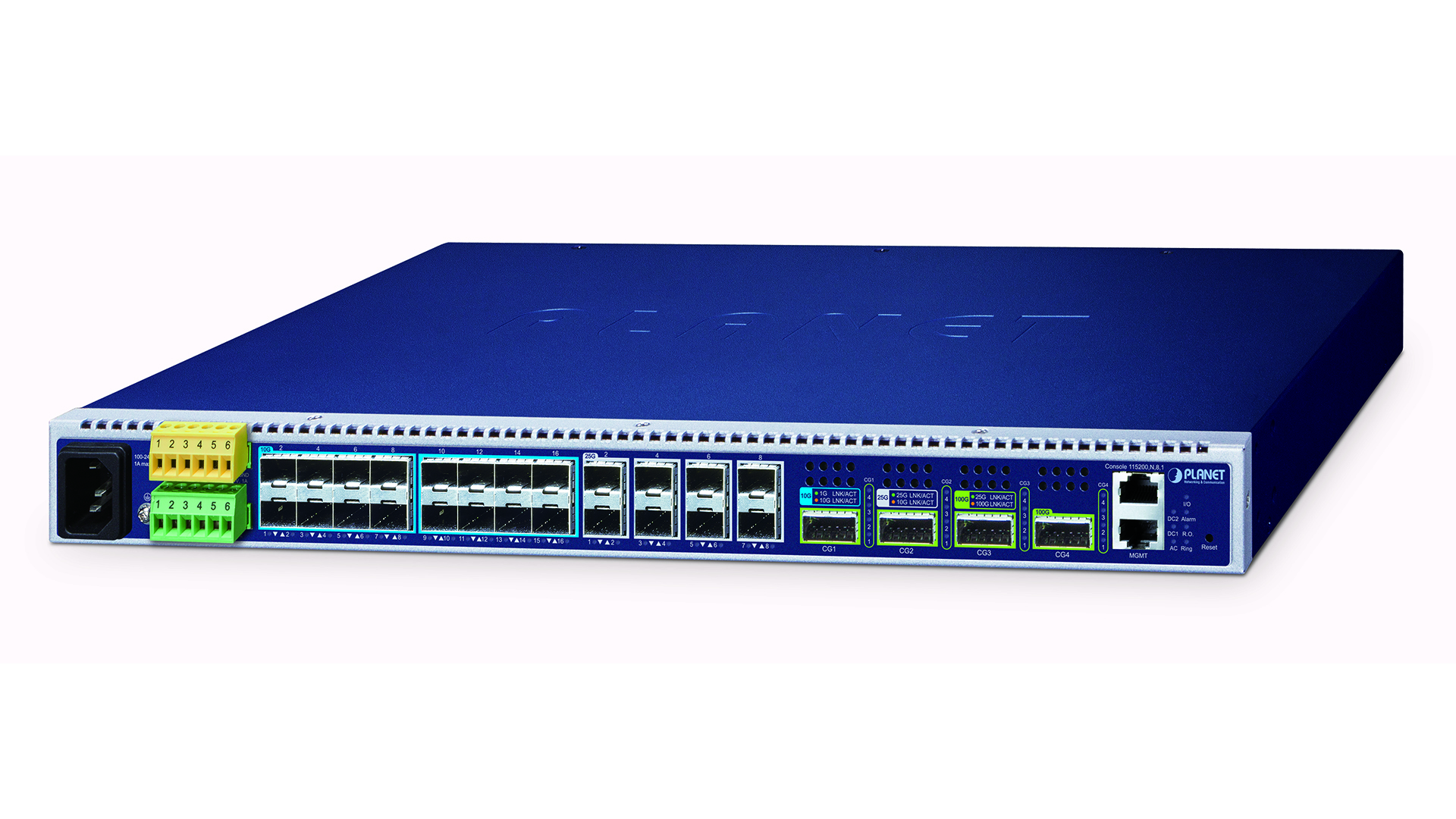 Edge Computing 100G QSFP28 Managed Metro Ethernet Switch