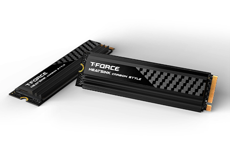 T-FORCE Z54E Carbon Style M.2 PCIe 5.0 固態硬碟-十銓科技股份有限公司