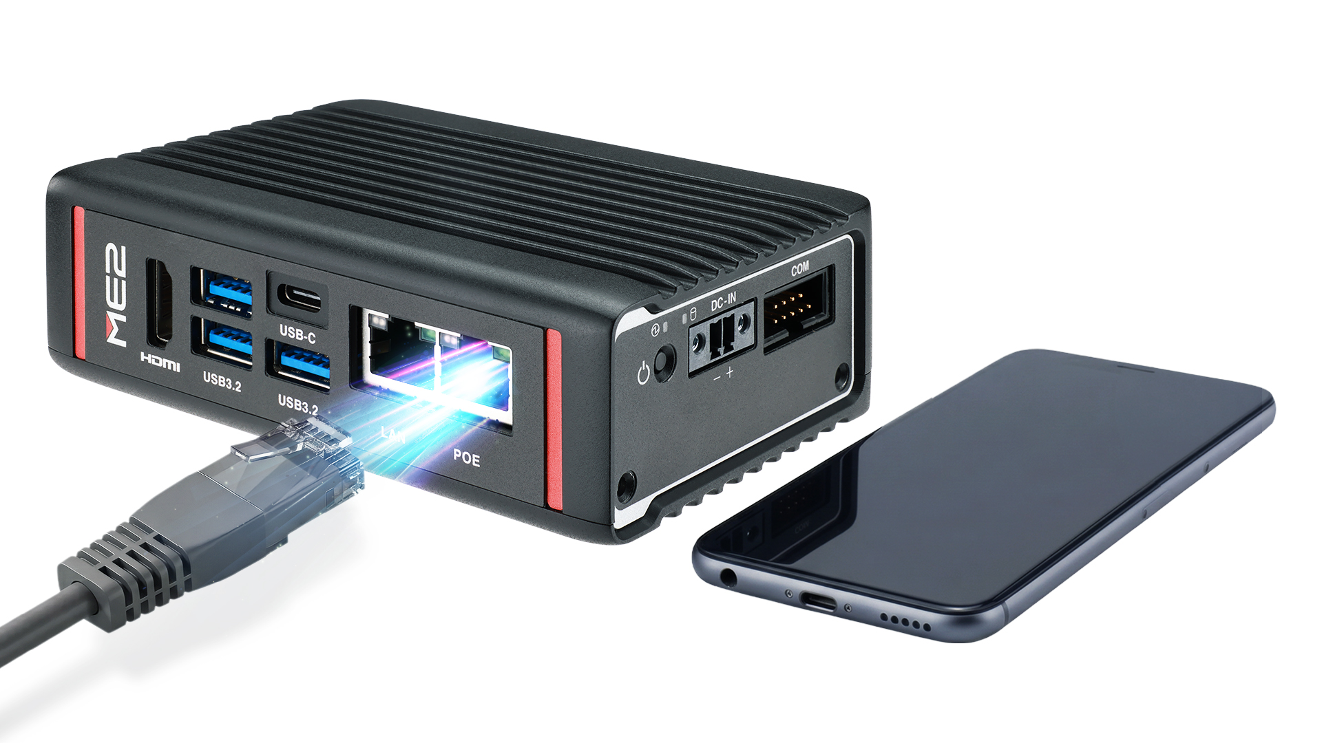 ME2 Compact DIN Rail Edge PC