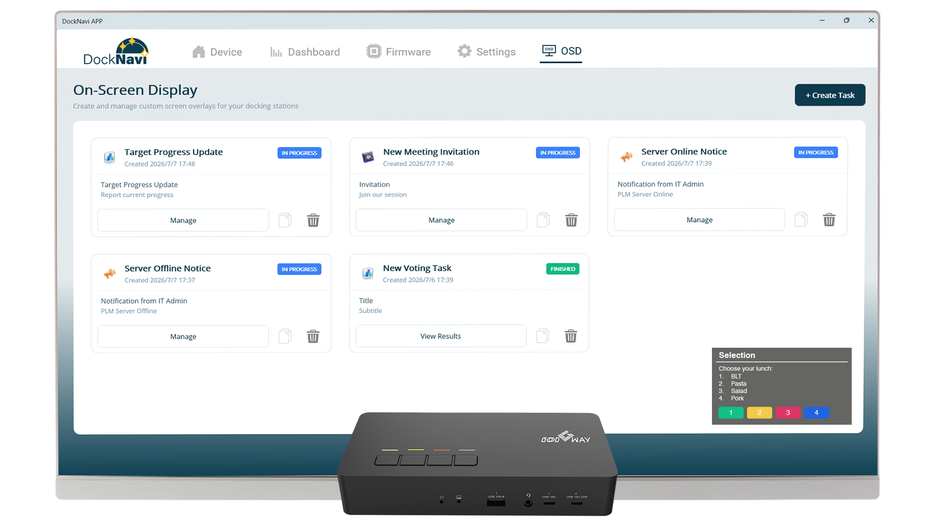 Smart DockNavi Agentic Workplace Docking System