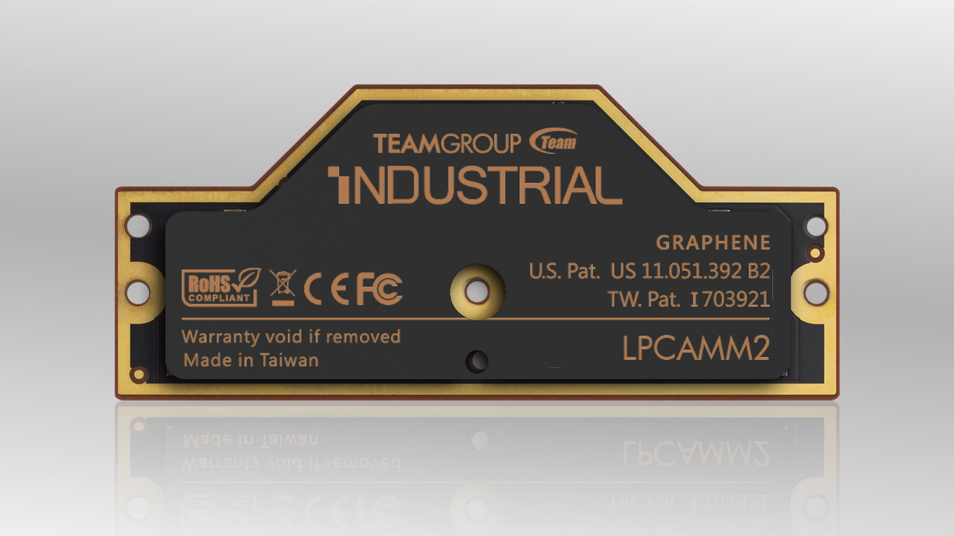 TEAMGROUP INDUSTRIAL Extreme Edge AI LPCAMM2 記憶體模組
