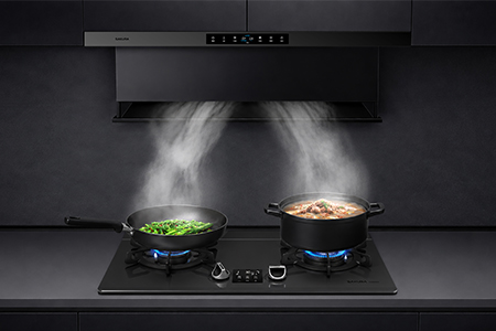 PREVU AI Kitchen System – AI Range Hood and Smart Gas Cooktop / TAIWAN SAKURA CORPORATION