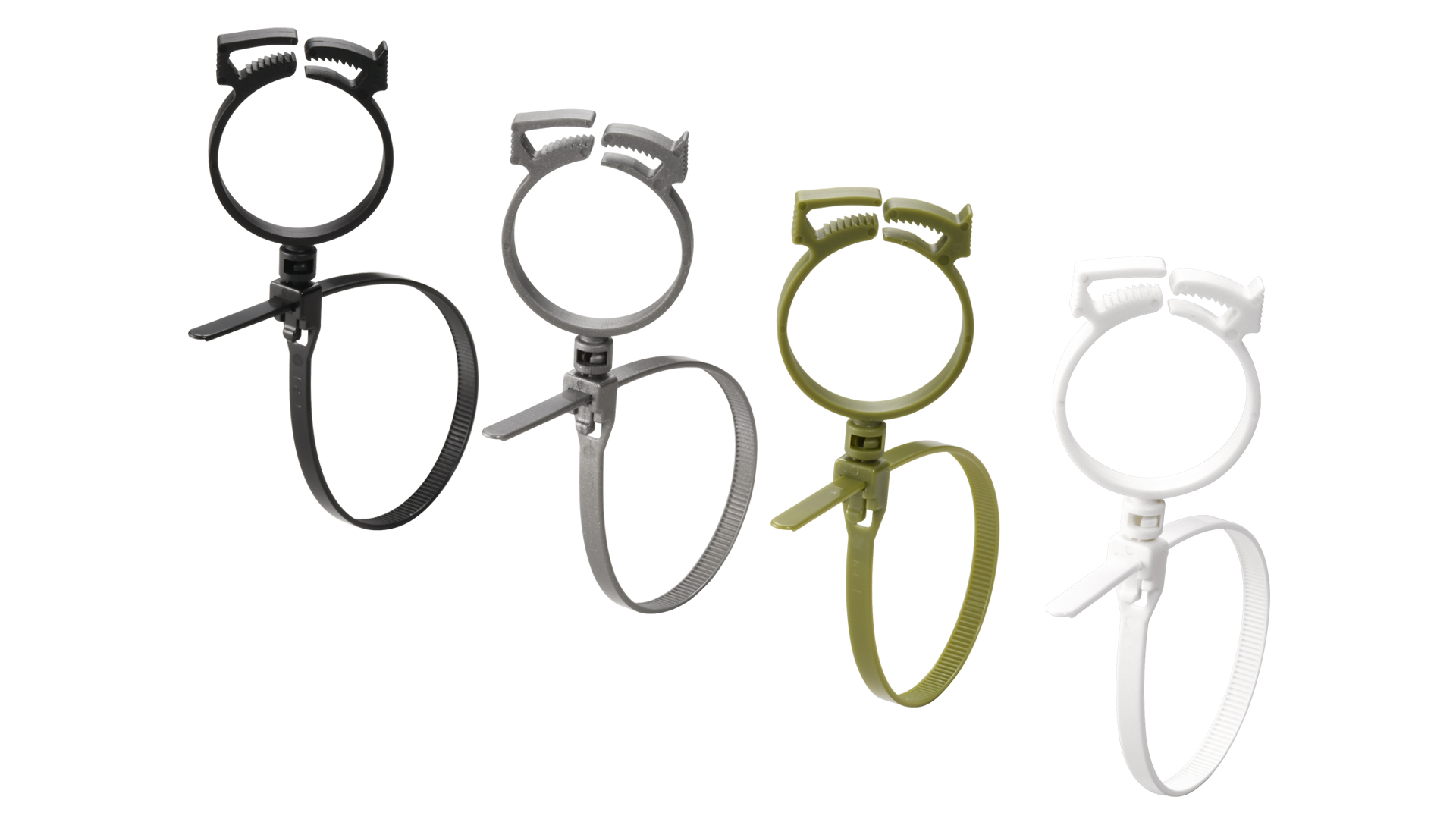 Quick -Clamp Releasable Cable Tie