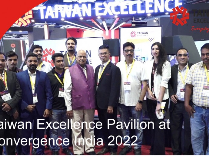Taiwan Excellence Pavilion at Convergence India 2022|Taiwan Excellence 台灣精品