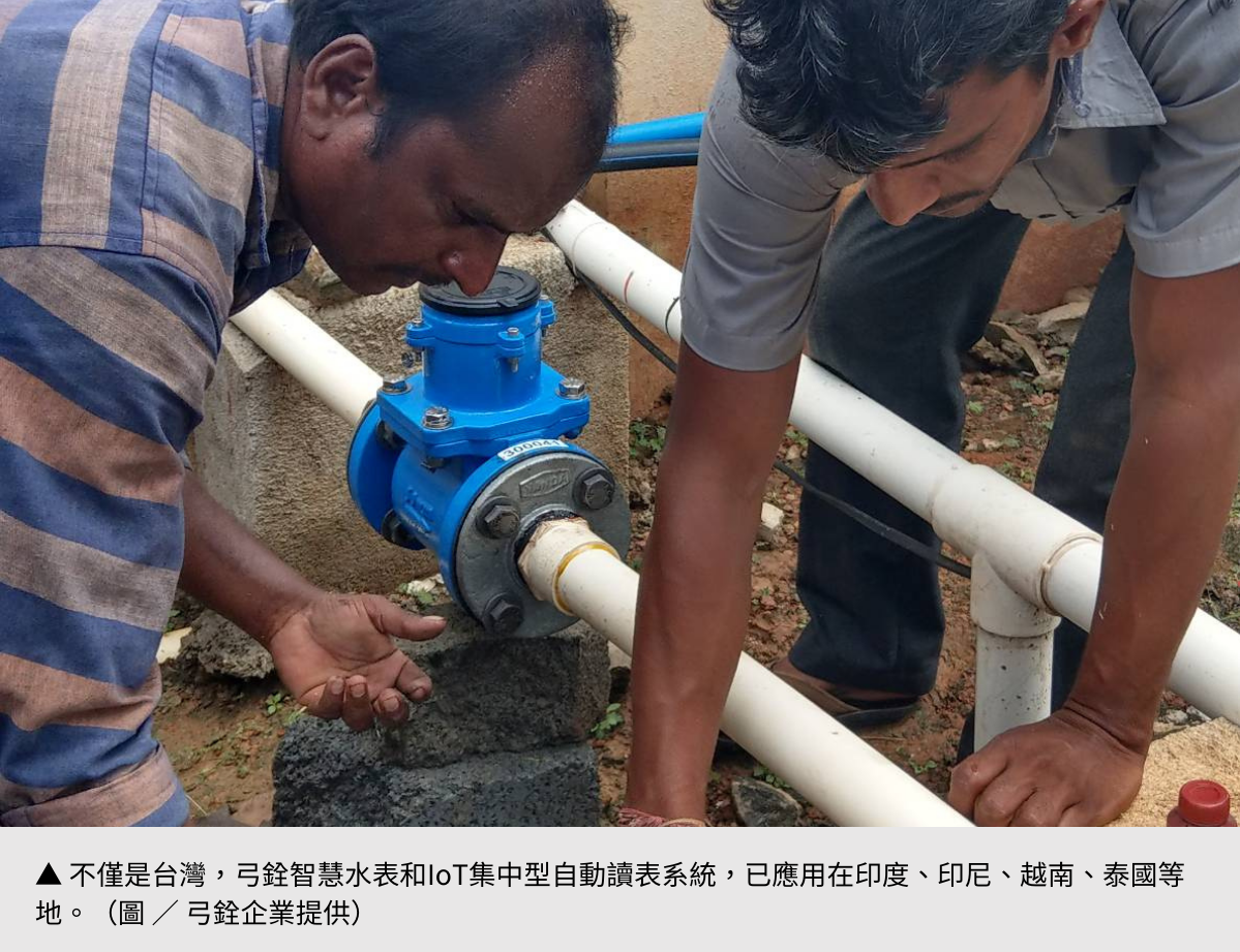 【弓銓企業】 節水這麼做！智慧水表雲端即時偵測用水