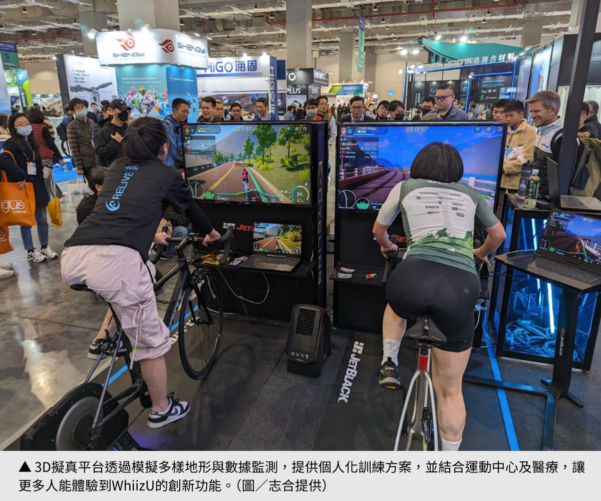 【志合訊息】  WhiizU突破空間限制，給你最真實的騎行體驗